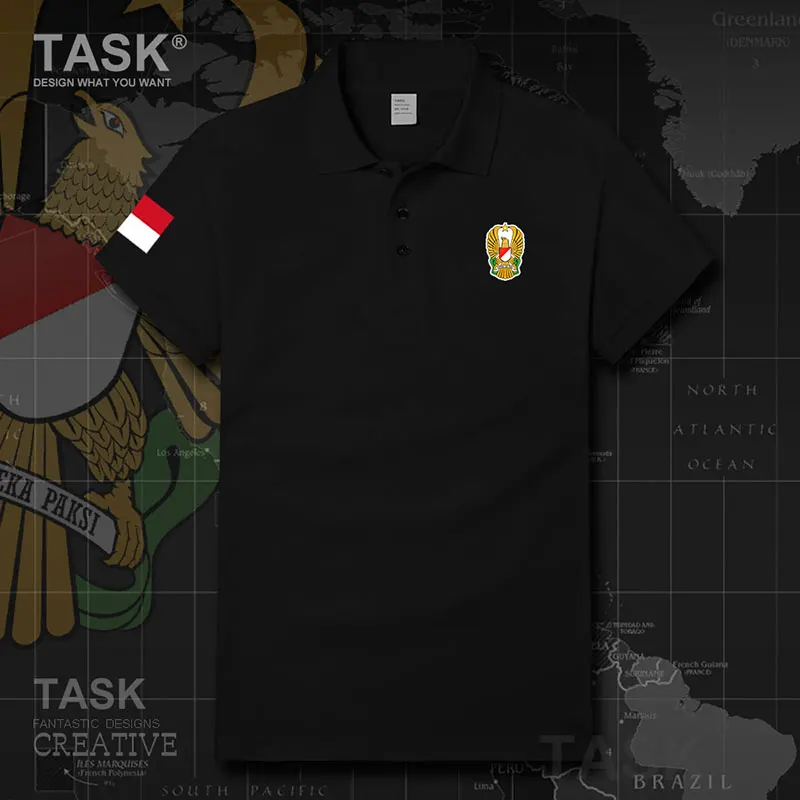 Мужская повседневная хлопковая рубашка-поло однотонная деловая рубашка с