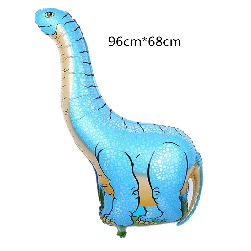 Volcano Dinosaur Tableware Set Kids Birthday Baby Shower Cartoon Kids' Party Decor Favor Supplies - Цвет: 1pc 96x68cm blue