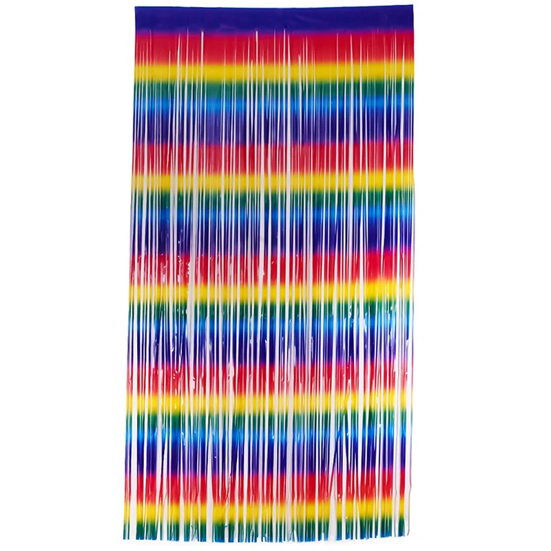 

Macaron Fringe Tinsel Curtain Wedding Birthday Party Backdrop Curtains Baby Shower Photo Booth Wall Drapes Decoration