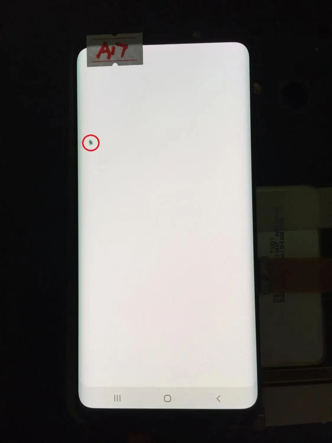 NO.A17 AMOLED дисплей для SAMSUNG Galaxy S9 ЖК G960 G960F дисплей сенсорный экран Запасные части - Цвет: NO.A17