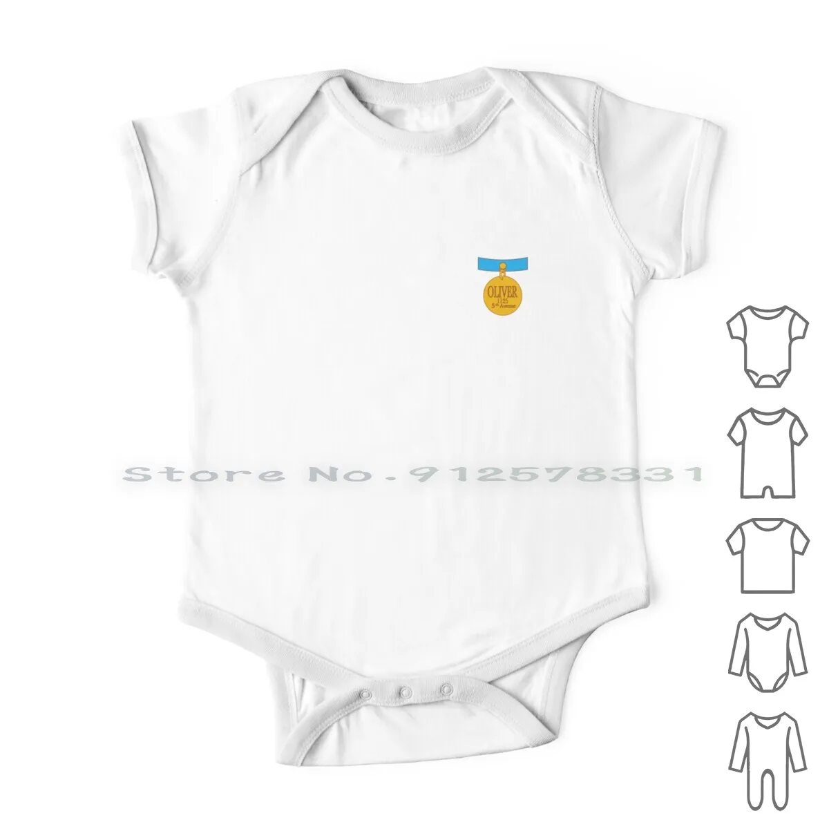 

Хлопковые комбинезоны для новорожденных, с воротником Оливера и компании Оливера