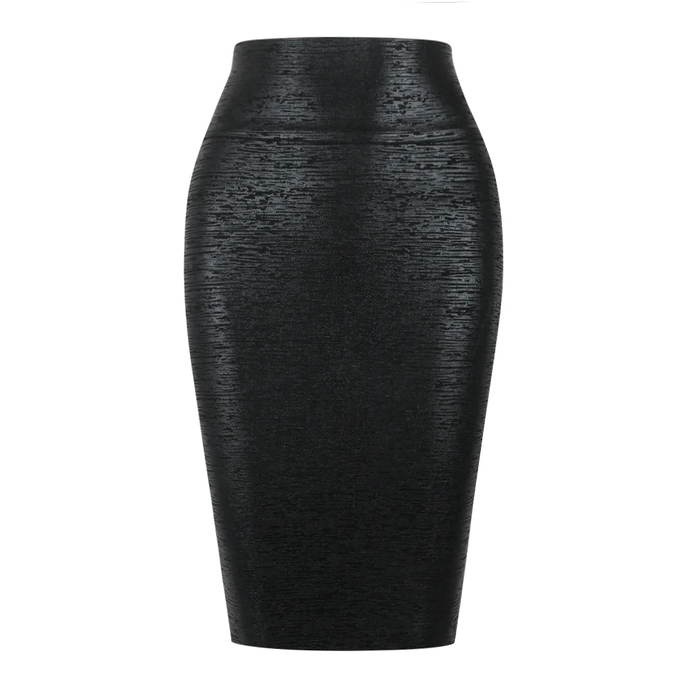 

FAKUNTN FAKUNTNBandage Skirts Fashion Sexy 2020 New Arrival Summer Skirts Black Bodycon Party Celebrity Club Skirts