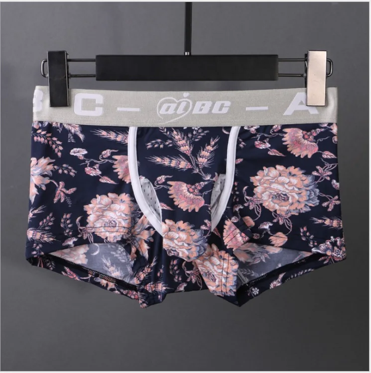 Нижнее белье с изображением слона мужские трусы из вискозы сексуальное