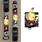 Фигурки покемона из аниме, модели игрушек, Покемон, фотобраслет, 4, 3, 5, 6, периферийные устройства для взрослых, спортивный браслет, сменный ремешок, подарки