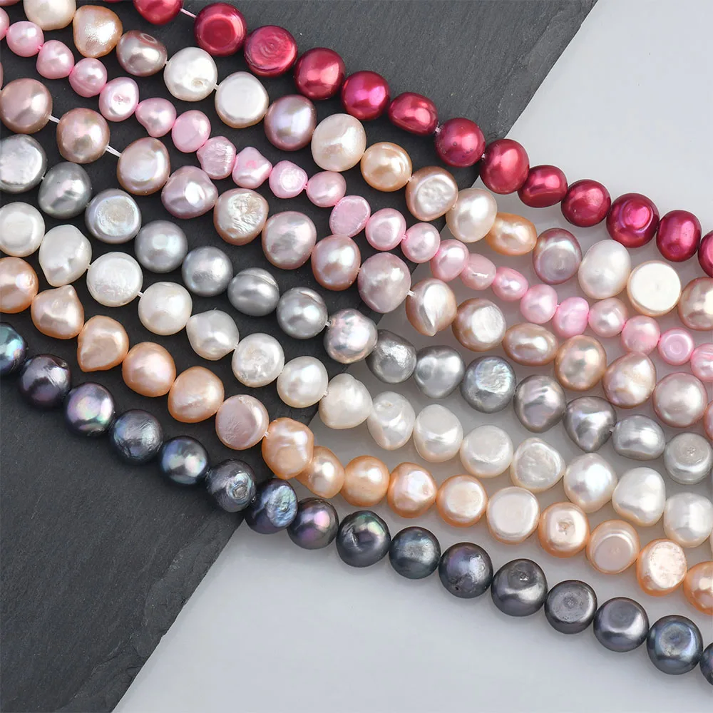 Высококачественный натуральный пресноводный стержневой жемчуг бусины россыпью