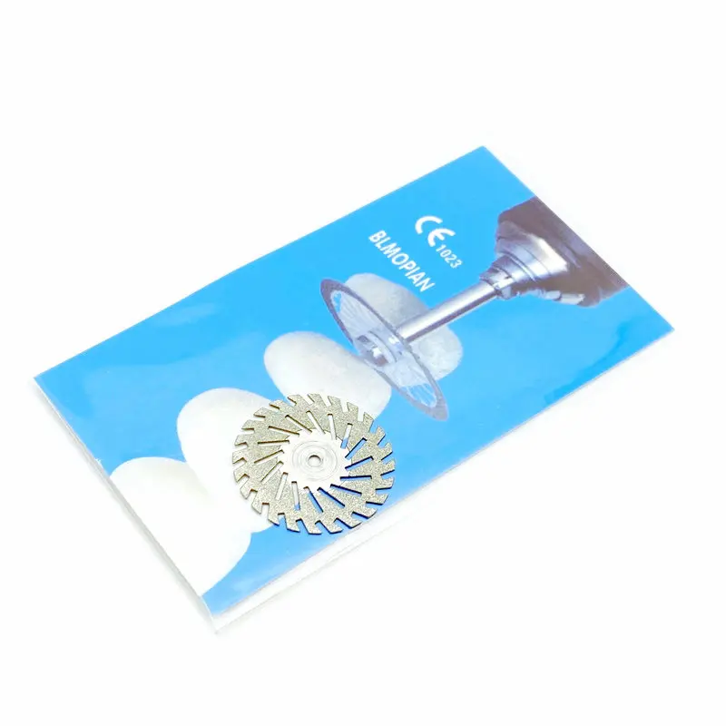 5 шт. зубные Алмазные Дисковые Диски двухсторонний зернистый режущий дисковый