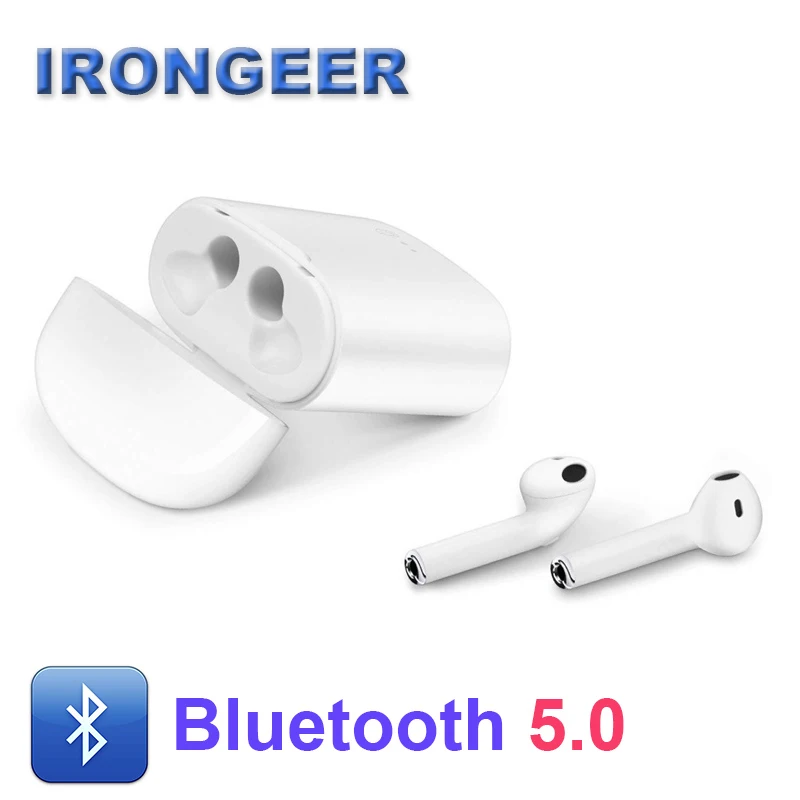 Наушники i7s Tws, беспроводные наушники, Bluetooth, воздушные наушники, гарнитура, гарнитура с зарядным устройством для iPhone, huawei, Xiaomi