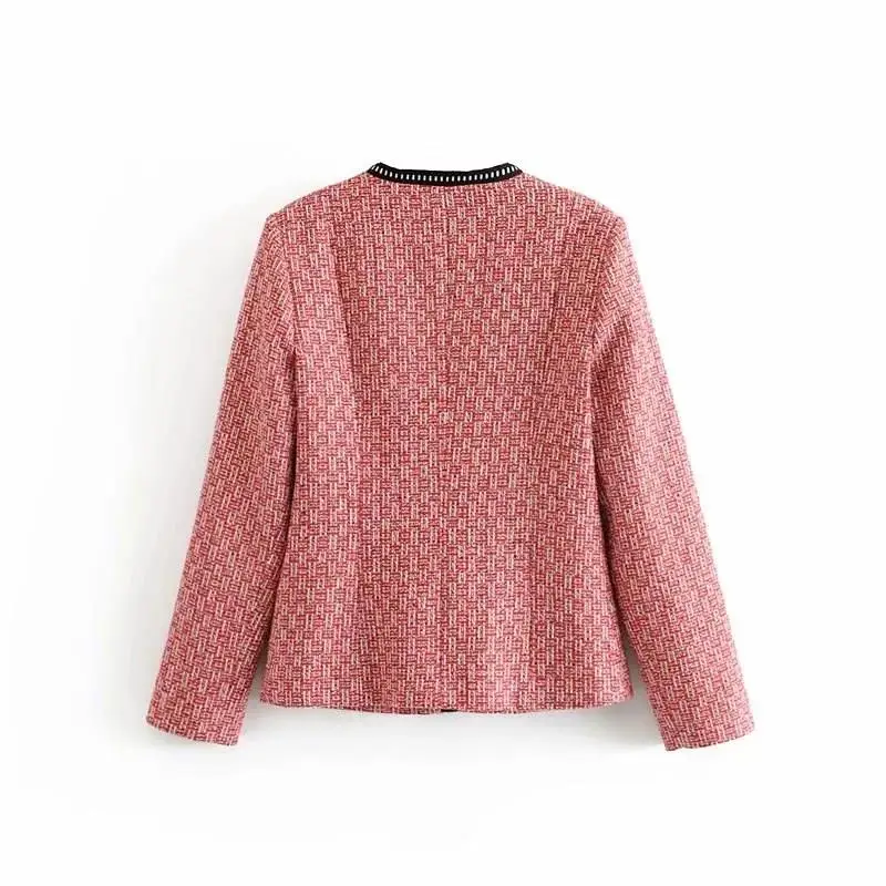 Осенне зимнее женское пальто куртка с v образным вырезом элегантное тонкое