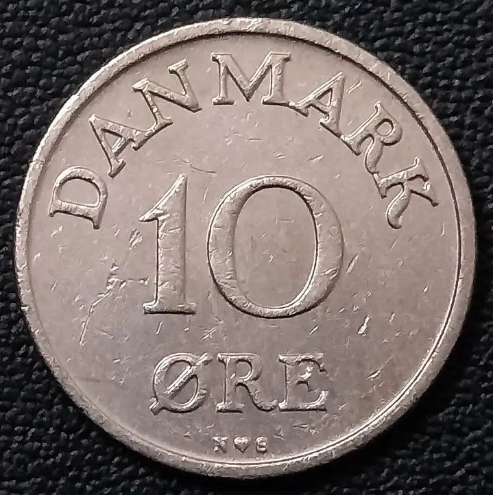 Дания 10 ол. Центов монеты Европы 100% оригинальные для коллекции старого - купить по