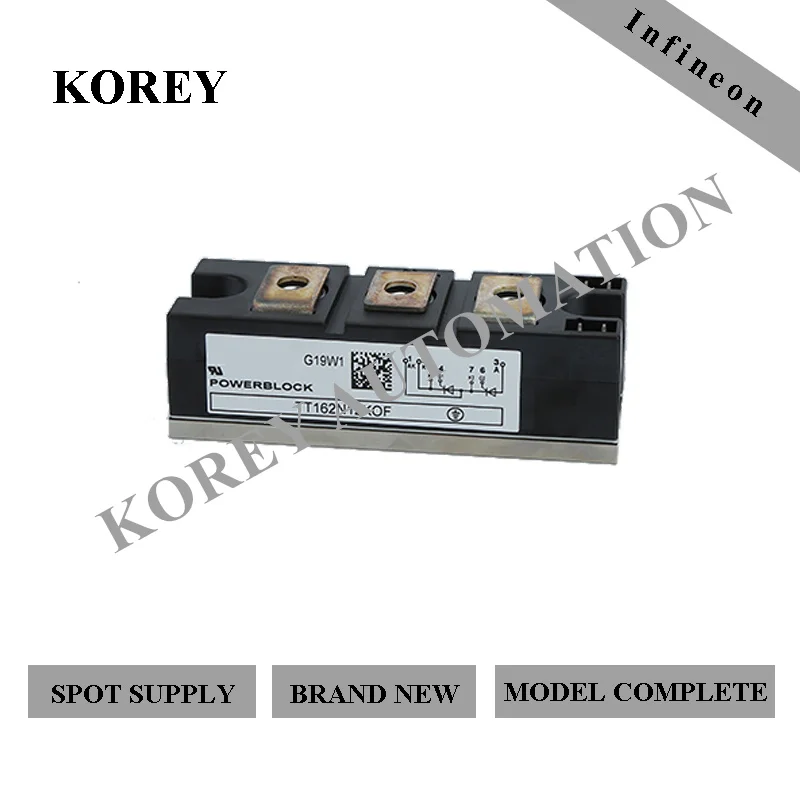 

Ready Stock Brand New 100% Infineon Power Thyristor Module TT162N12KOF TT162N14KOF