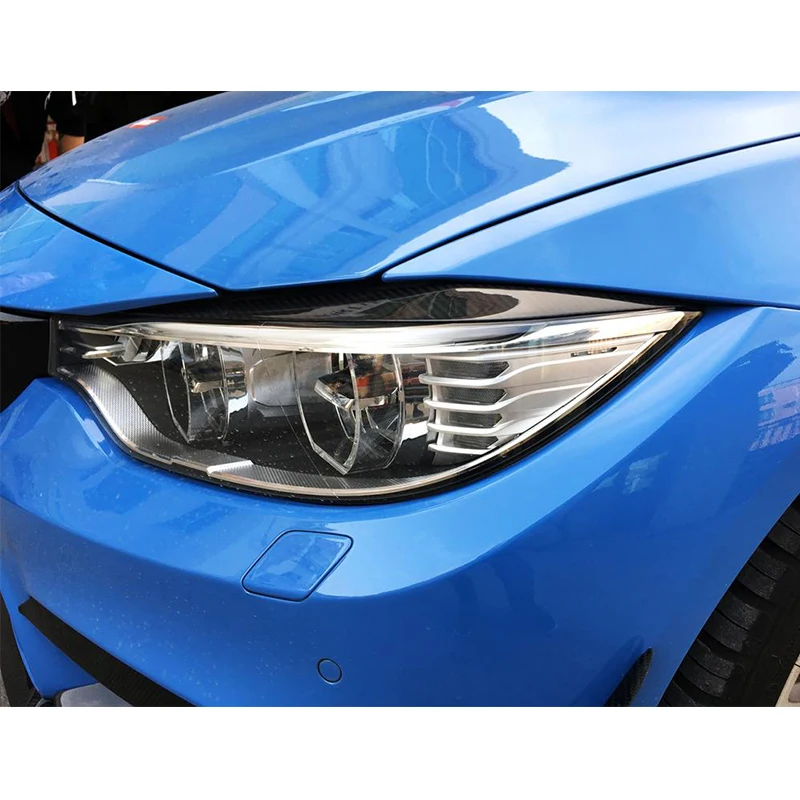 Передние фары из углеродного волокна для бровей век планки BMW 4 серии F32 F33 F36 F82 F83 M4