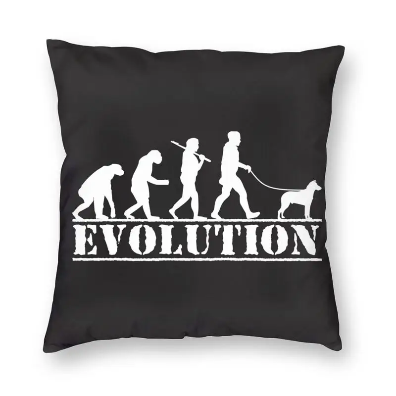 

Гладкая колли Собака Уокер Evolution мультипликационным мотивом украшение животное диванные подушки для Гостиная двухсторонняя печать