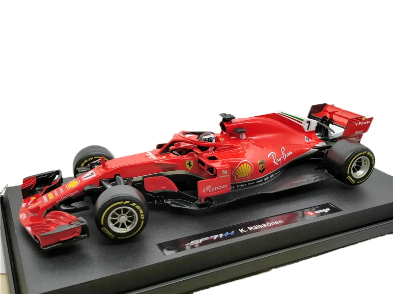 BBurago 1:18 F1 SF71H F1 SF90 литья под давлением модель гоночный автомобиль