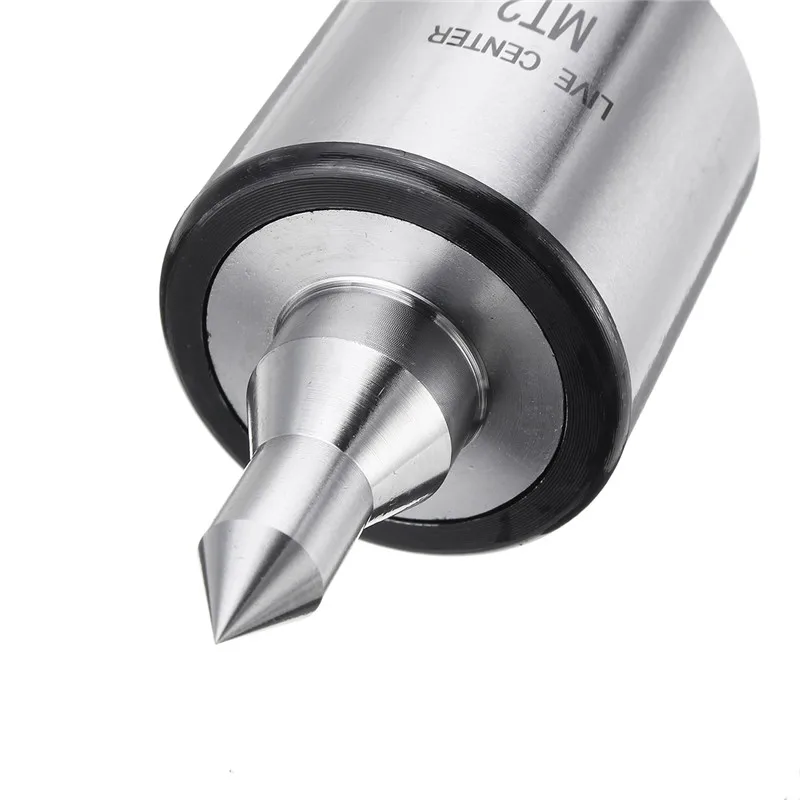 

MT2 0.001 5000rpm Max Steel Lathe Live Center Taper Tool Triple Bearing CNC Live Revolving Milling Center Taper Machine