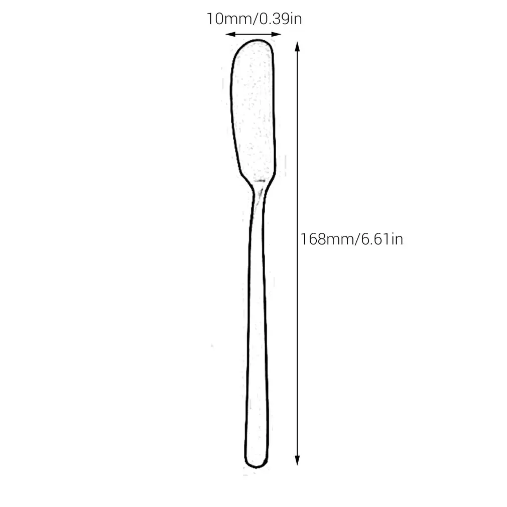 

Stainless Steel Butter Knife Cheese Dessert Jam Spreaders Cream Knifes Western Cutlery Breakfast Tool