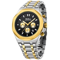 biden luxury sport watches mens quartz wristwatch waterproof date clock man casual military wristwatch chronograph reloj hombre