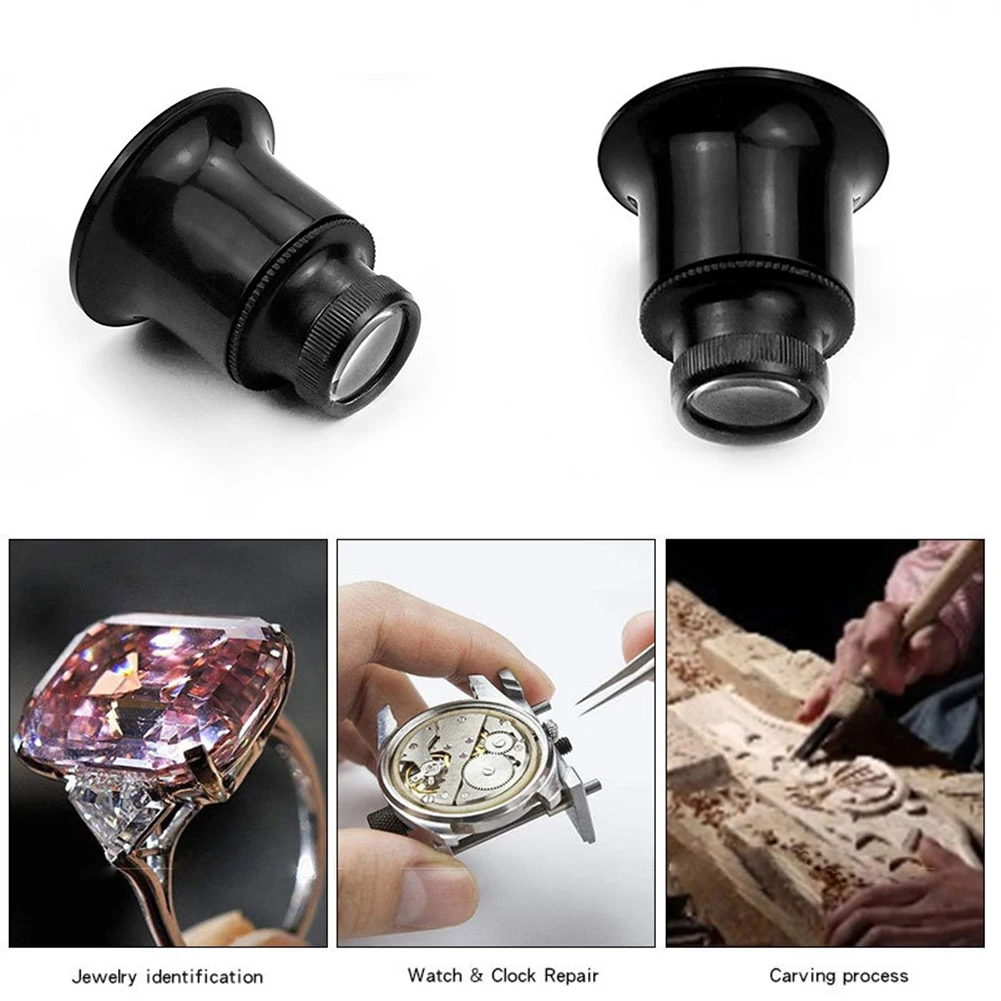 

Легкие часы, 20x, часы с ярким увеличительным стеклом