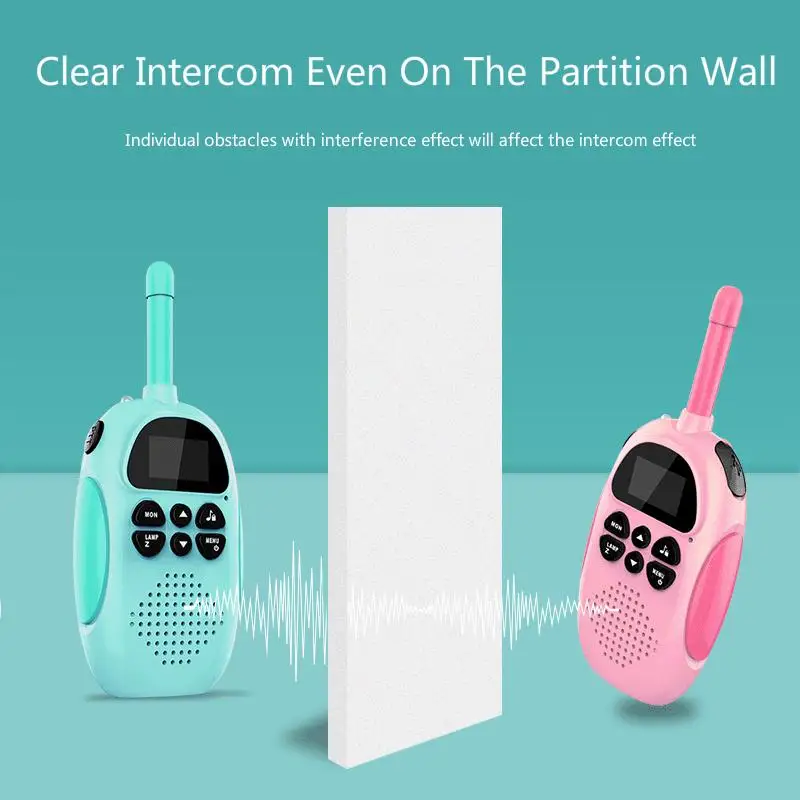 2022. Портативная миниатюрная детская рация с зарядкой радиус действия 3 км УВЧ