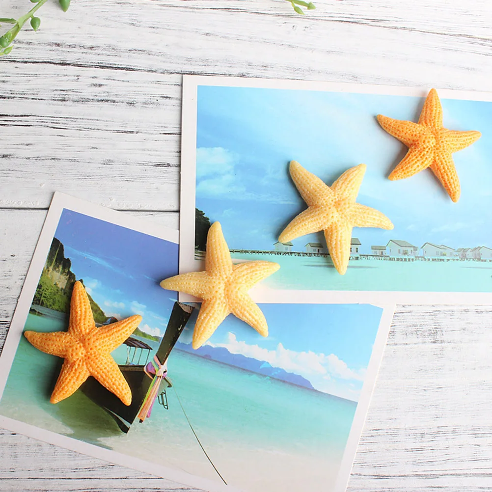 1 шт. магниты на холодильник милые животные морская звезда наклейка Настенная