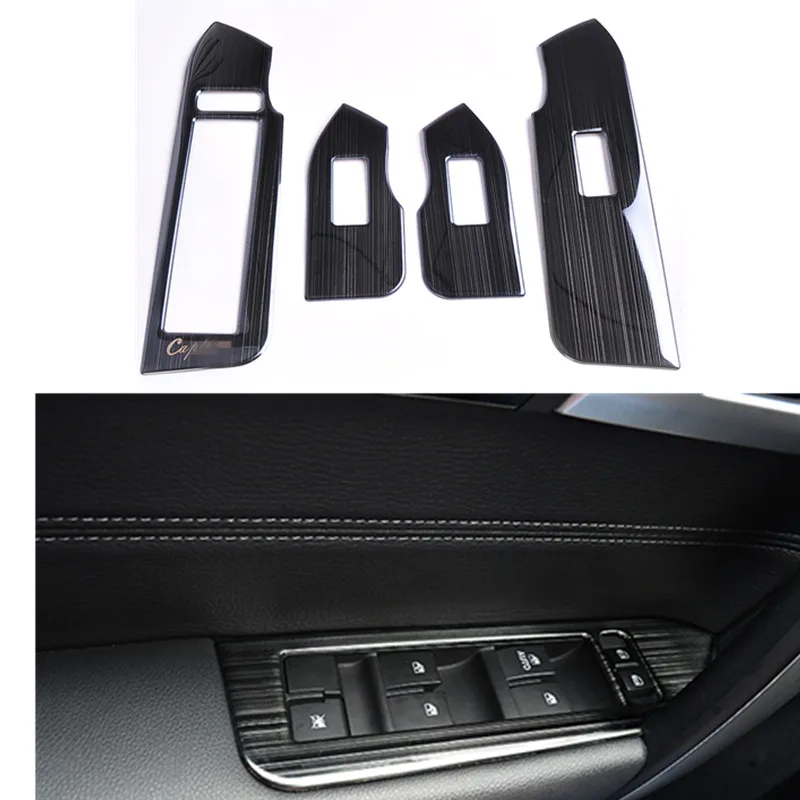 Черный титановый подлокотник из нержавеющей стали с рисунком проволоки