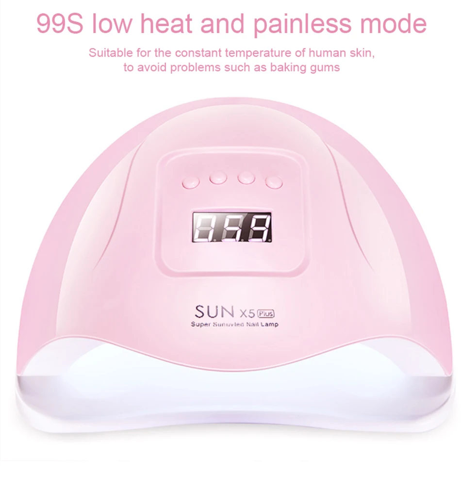 SUN 5X Plus, УФ светодиодный светильник для ногтей, сушилка, 110 Вт, светодиодный светильник для маникюра, гелевая лампа для ногтей, сушильная лампа для гель-лака, инструменты для дизайна ногтей
