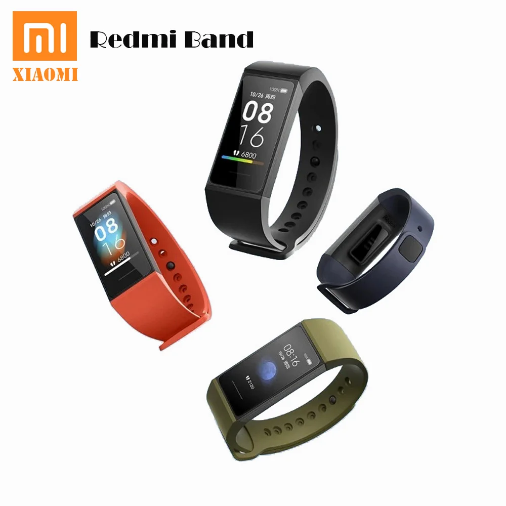 Фитнес браслет Xiaomi Redmi Band с цветным сенсорным экраном 1 08 дюйма и