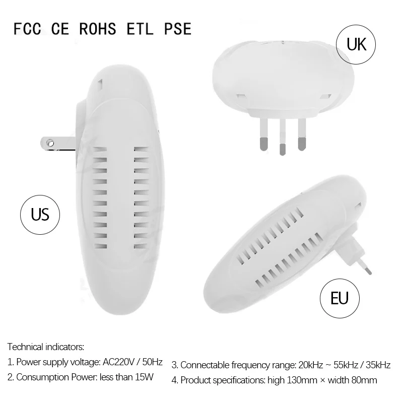 1 шт. ультразвуковой отпугиватель тараканов | Дом и сад