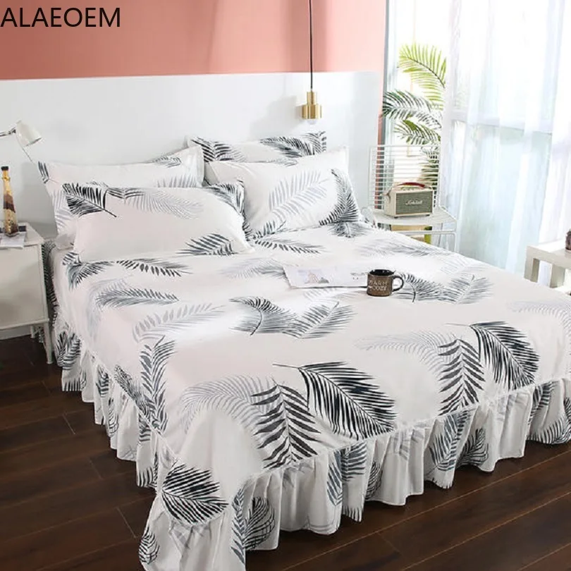 Постельное белье 1 шт. кружевная постельная юбка принцесса светильник кое