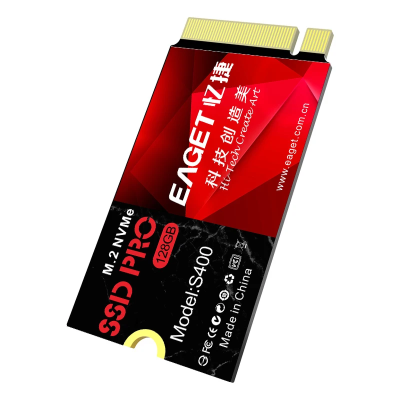 EAGET S400 Solid State Drive SSD M.2 NVME Read Speed 1880MB/s  128G/256G/512G/1TB  Internal Solid State Drive