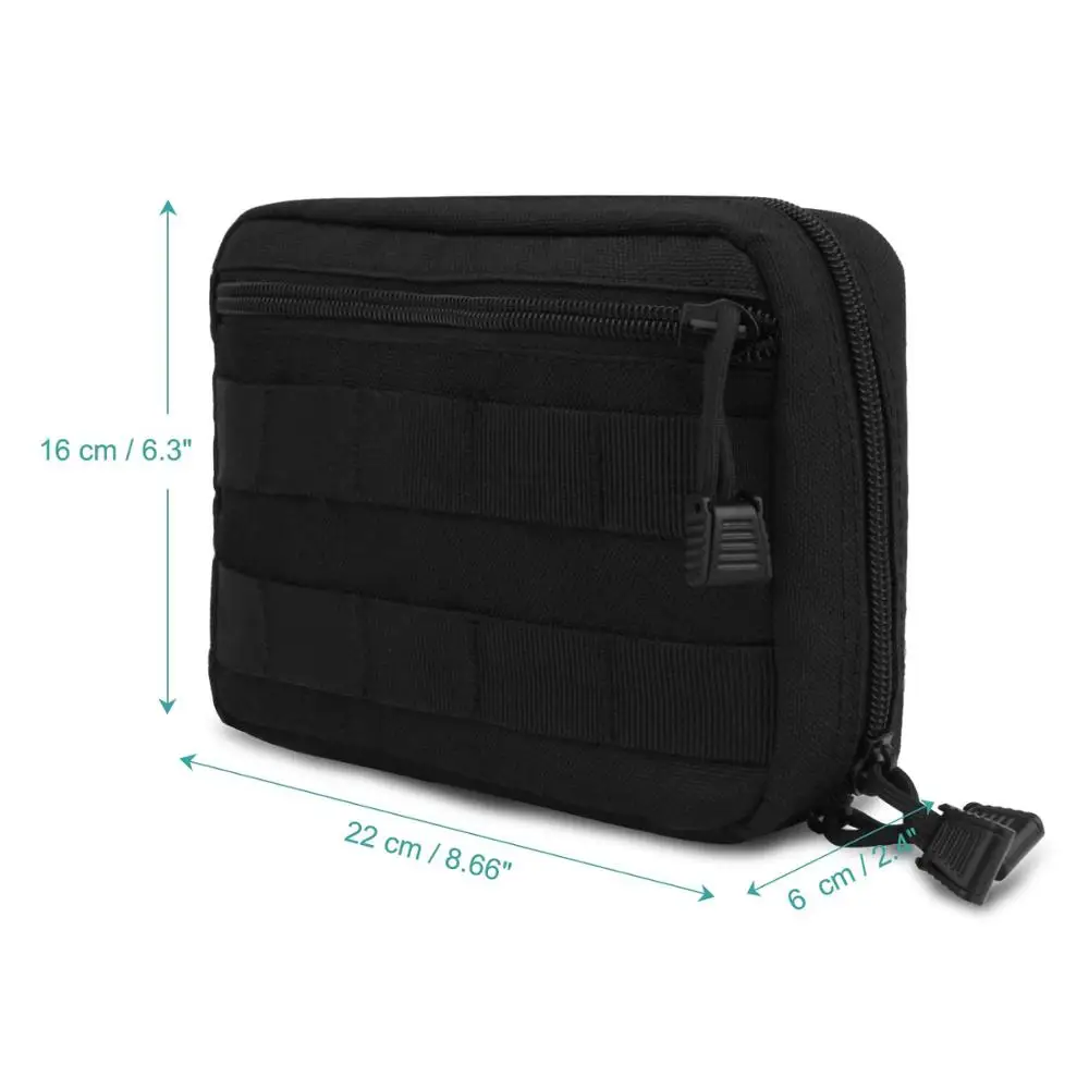 1000D тактическая сумка через плечо военная на пояс универсальная Портативная для