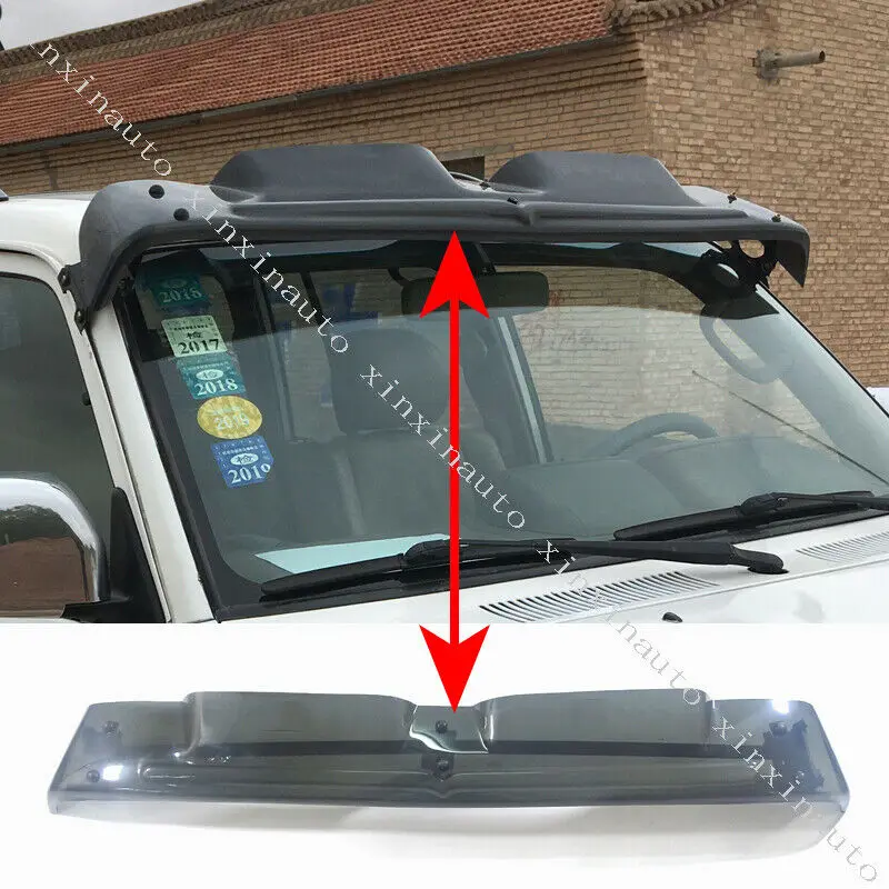 Автомобильный передний спойлер солнцезащитный козырек подходит для Toyota Prado LC90 FJ95