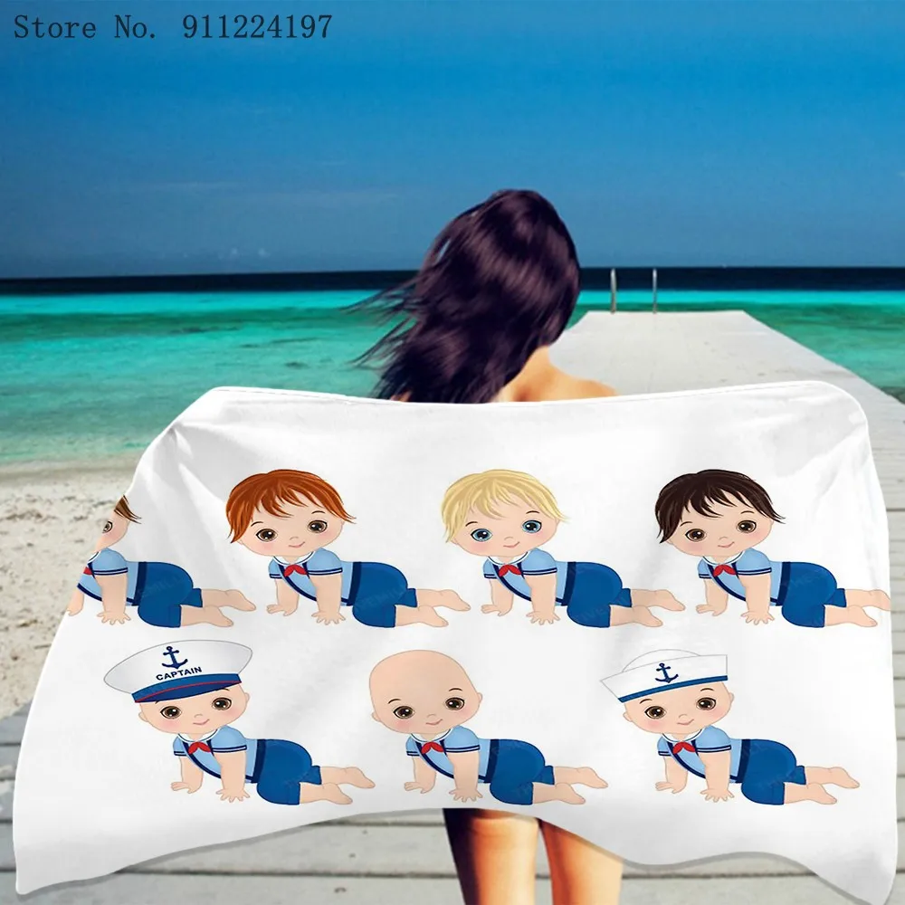

3D Baby Printing Blanket Microfiber Beach Mat Sand Free Blanket Portable Rectangle Beach Towel Camping Outdoor Mat Mattress