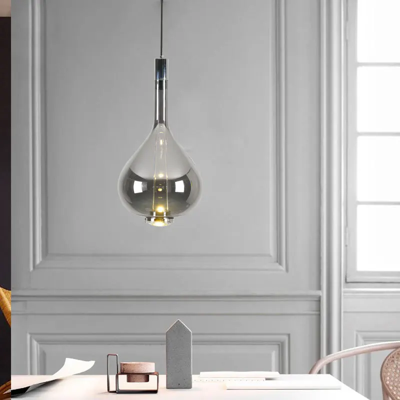 

modern nordic led iron led stone luminaire hanging lamp chandelier ring lamp industrial lamp dining rooom bedroom