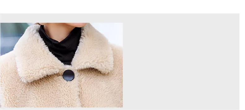 

2019 Sheep Shearling Long Down Jacket Real Fur Coat Female 100% Wool Coat Winter Coat Women A295