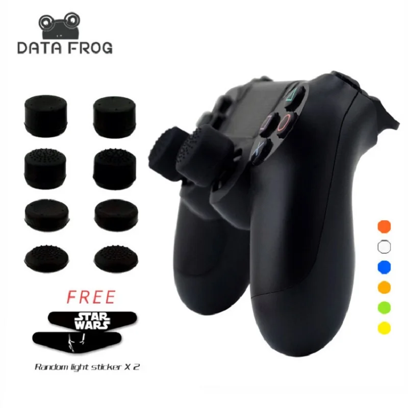 8 шт Силиконовые аналоговые ручки джойстик ручки для PS3/PS4 ручка для sony Playstation 4 PS4 Pro тонкие запасные части