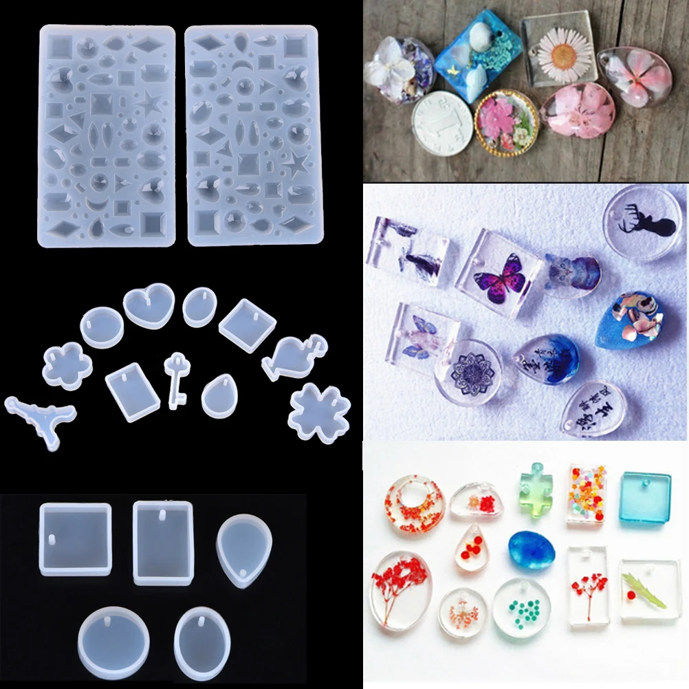 

1Pcs Diamond Shape Silicone Mold Mould Pendant Jewelry Making Mold DIY Craft Tool