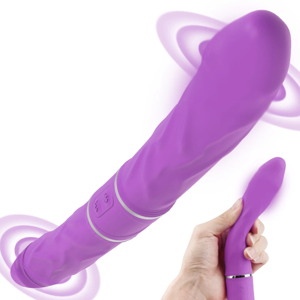 Женский Вибратор фаллоимитатор для точки G без бретелек пар 9 режимов