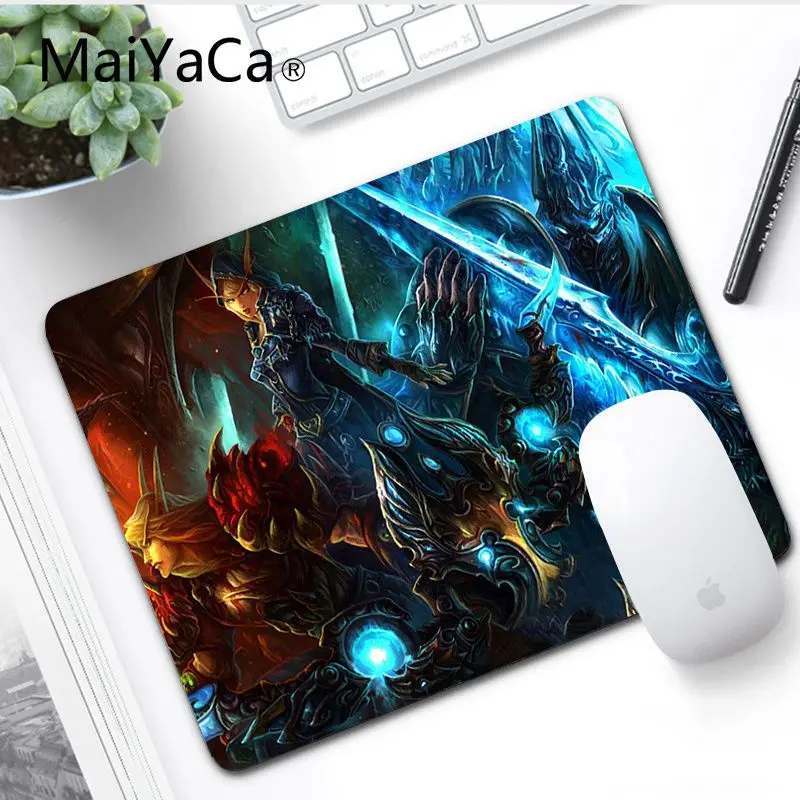 MaiYaCa Новое поступление World of Warcraft, игра, прочный резиновый коврик для мыши, большой коврик для мыши, компьютерный коврик для мыши