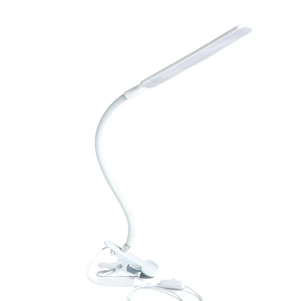 LED Desk Lamp Folding Clamp Eye Protection Rechargeable USB Table Clip On Light For Bed Reading Working | Лампы и освещение