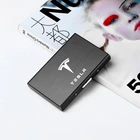 Кошелек для кредитных карт, коробка для банковских карт из алюминиевого сплава с защитой от кражи, автомобильная Лицензионная книга для tesla model 3 X S Y, аксессуары