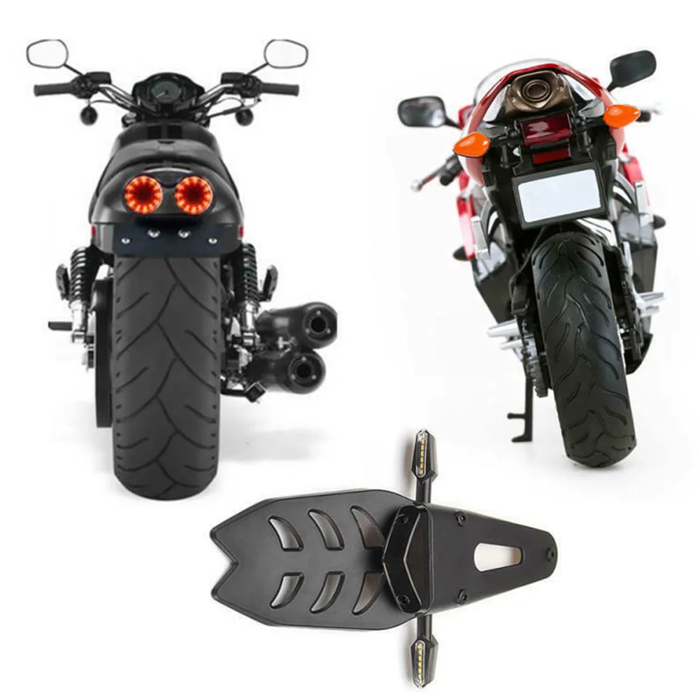 LED Fender Turn Signal Light Brake Tail Rear Lights For Motorcycle Dirt Bike Motor Modified Taillights |