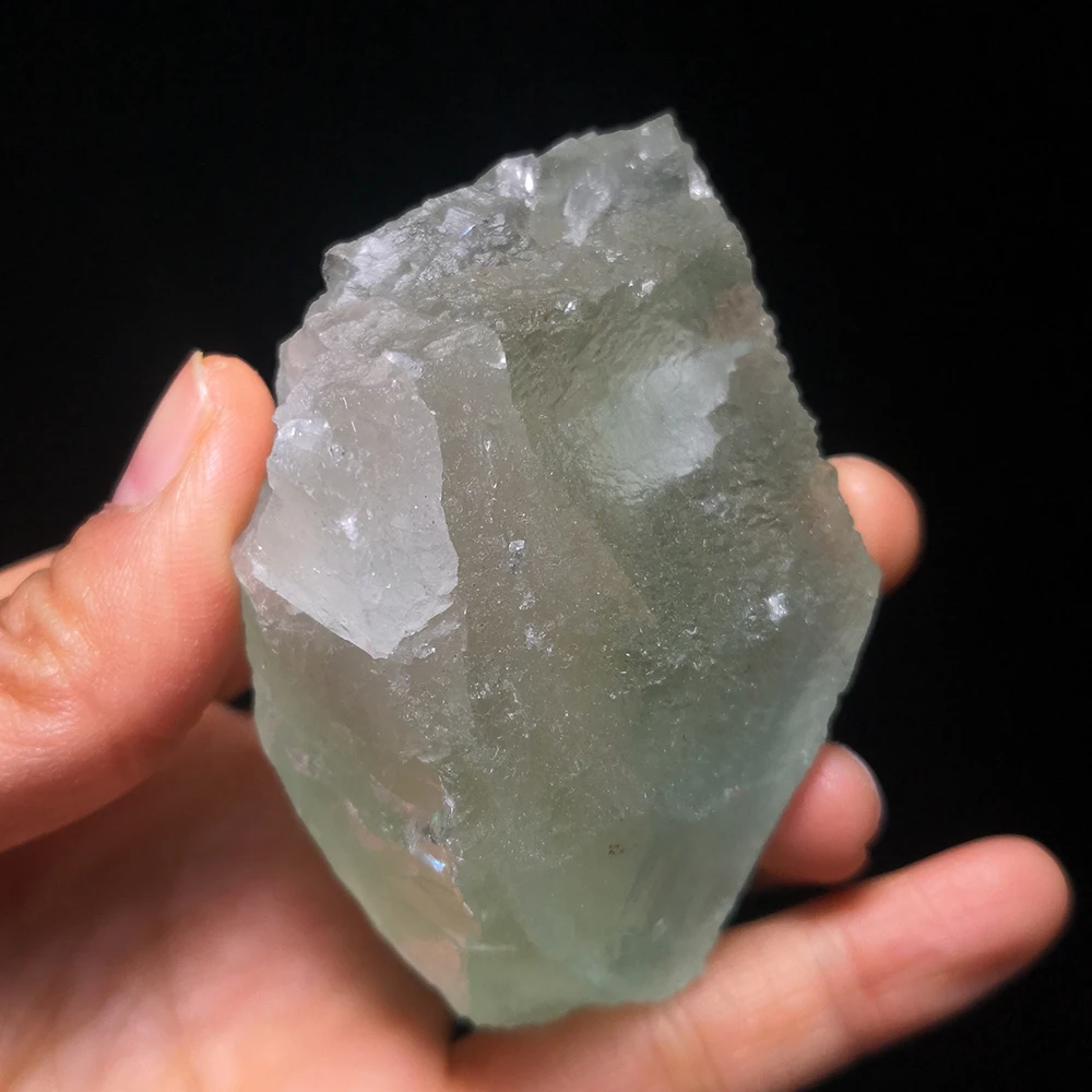

211g Natural Fluorite Mineral crystals specimens form hunan CHINA A1-2