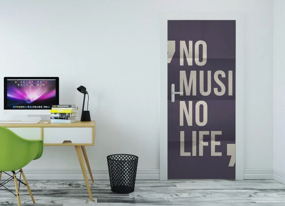 Настенная 3d наклейка нет музыки жизни|wall deco|wall muraldecal wall |
