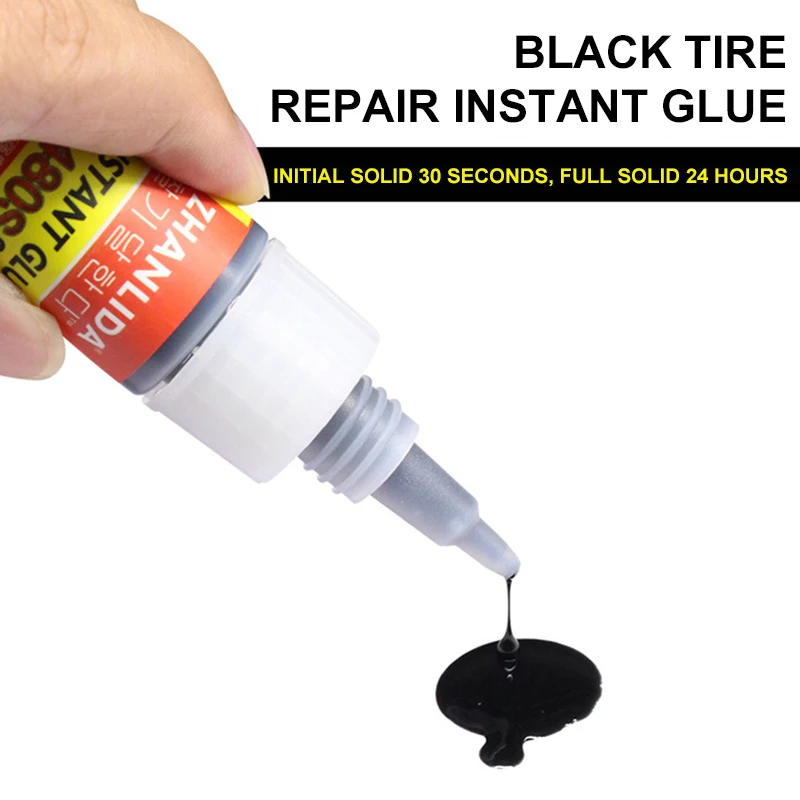 

20g 480S Waterproof And Temperature Resistant Car Rubber Tire Repair Tools Mighty Tire Repair Glue Fast Repair And Cure Glue