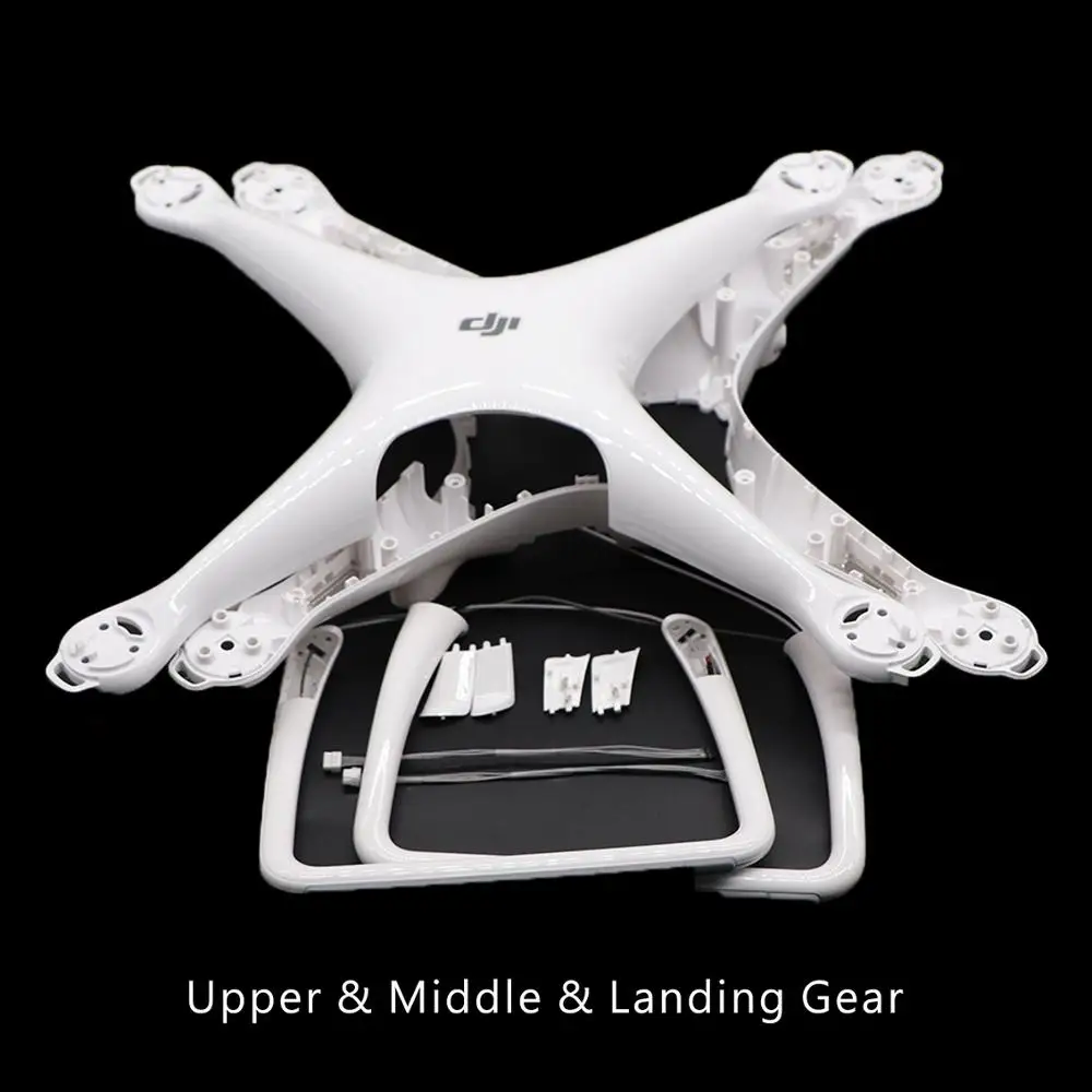 Подлинная часть-корпус Phantom 4 Pro верхняя средняя крышка шасси запасная часть 5 6 7