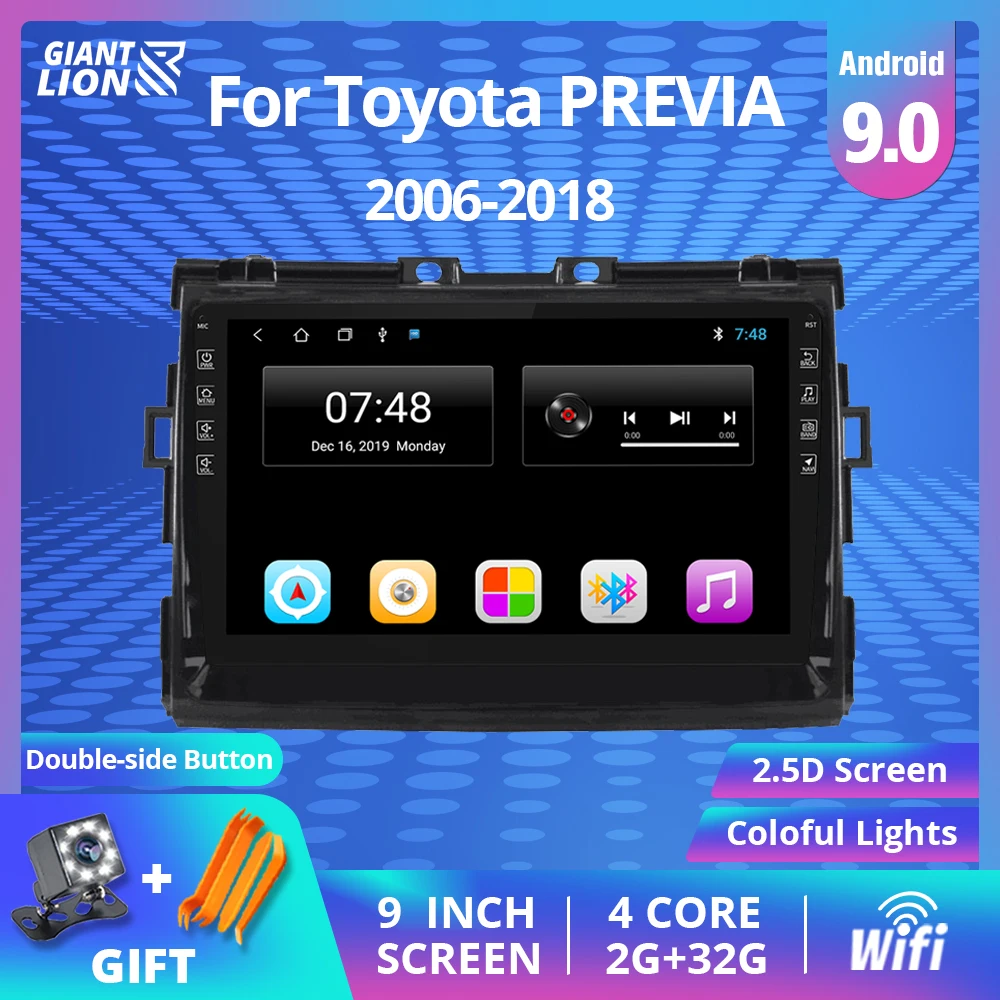 Автомобильный мультимедийный плеер 2Din Android 10 0 автомобильное радио для Toyota