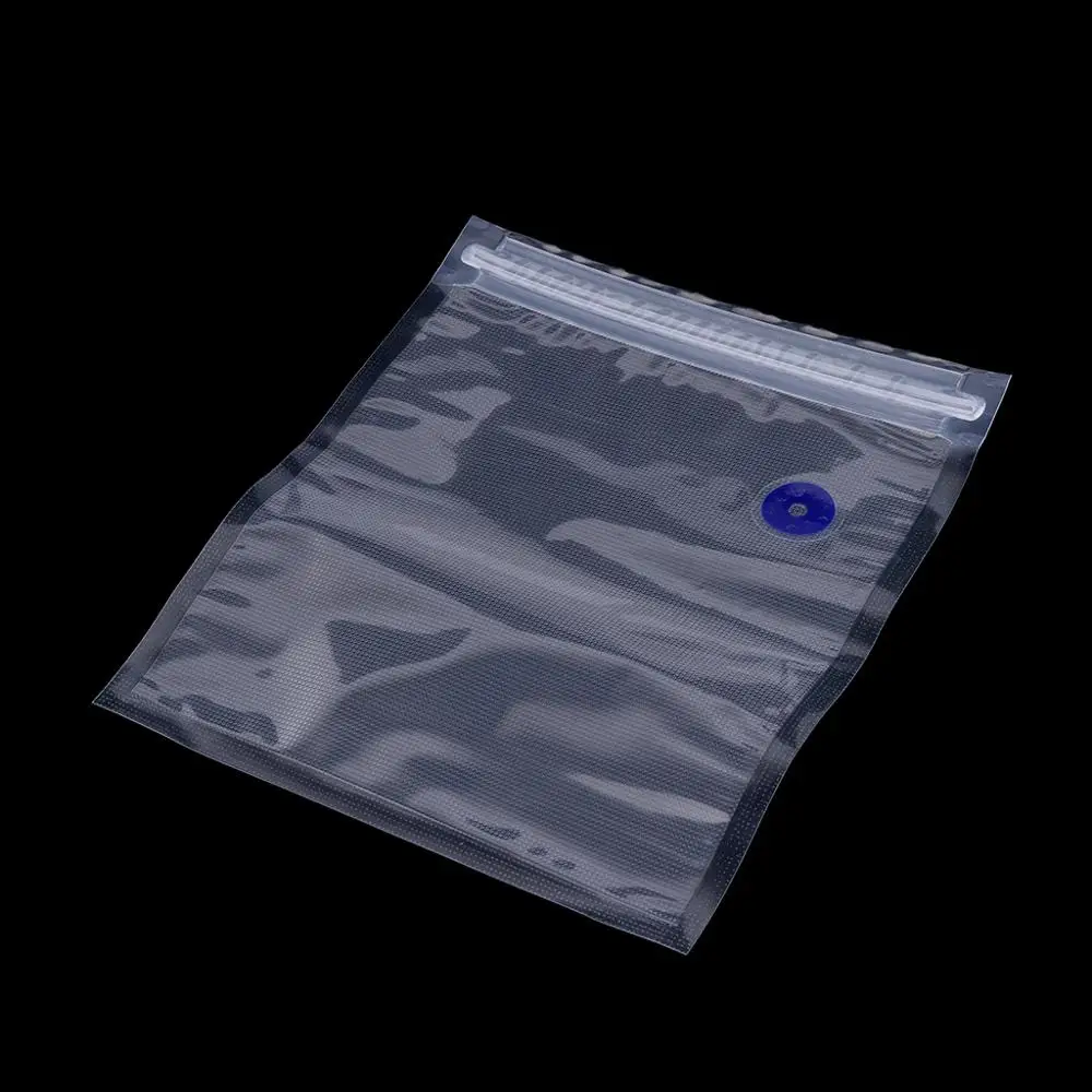 

5Pcs Packaging Bag+Food Vacuum Sealer Storage Saver Hand Pump Kitchen Machine New