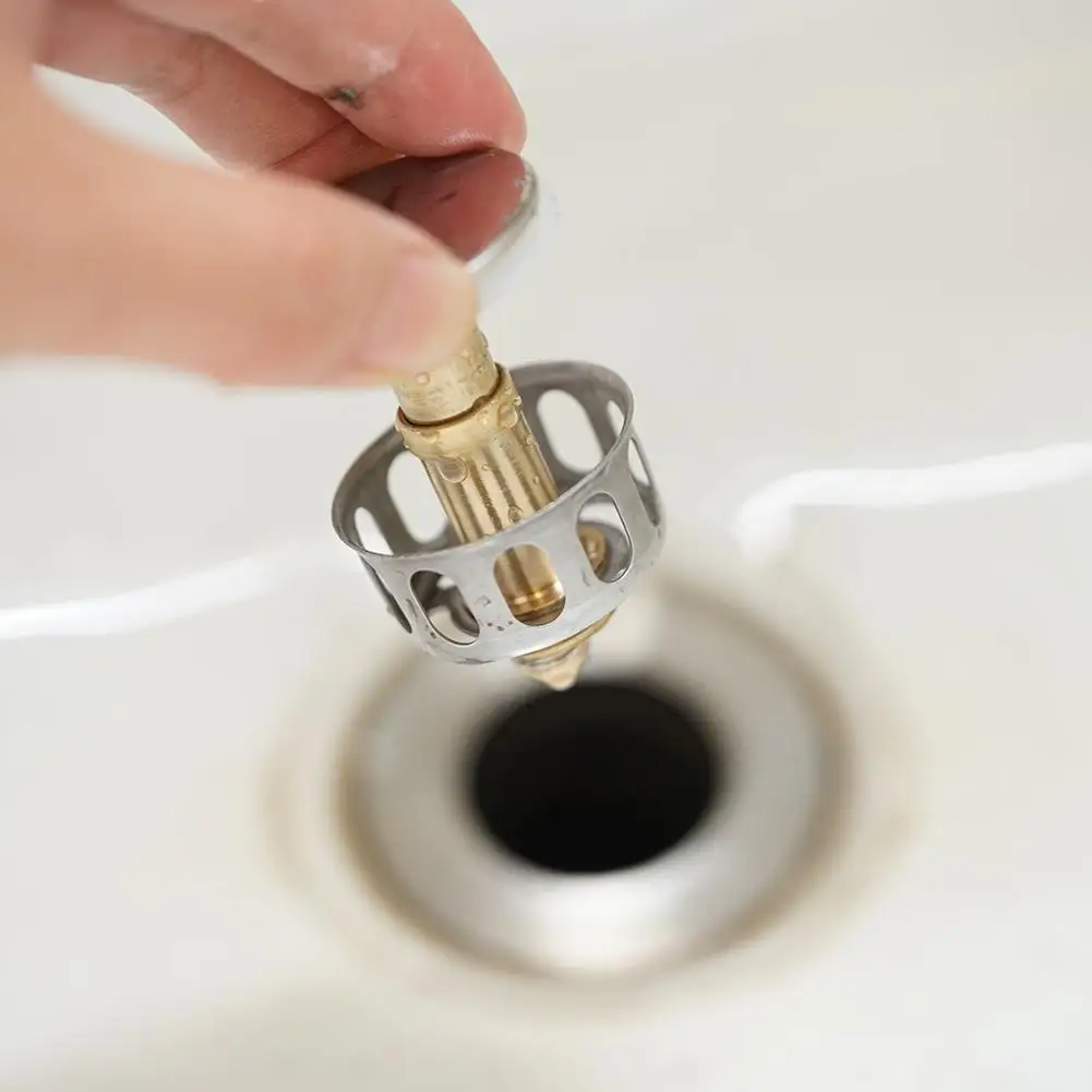 

Basin up Drain Filter Universal Wash Bounce Drain Filter Sink Drain Stopper Bathroom Kitchen Gadgets