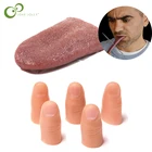 Реалистичная имитация искусственного языка, рукава для пальцев, розыгрыши, волшебные трюки, Хэллоуин, ужасный Волшебный реквизит YJN, 1 шт.