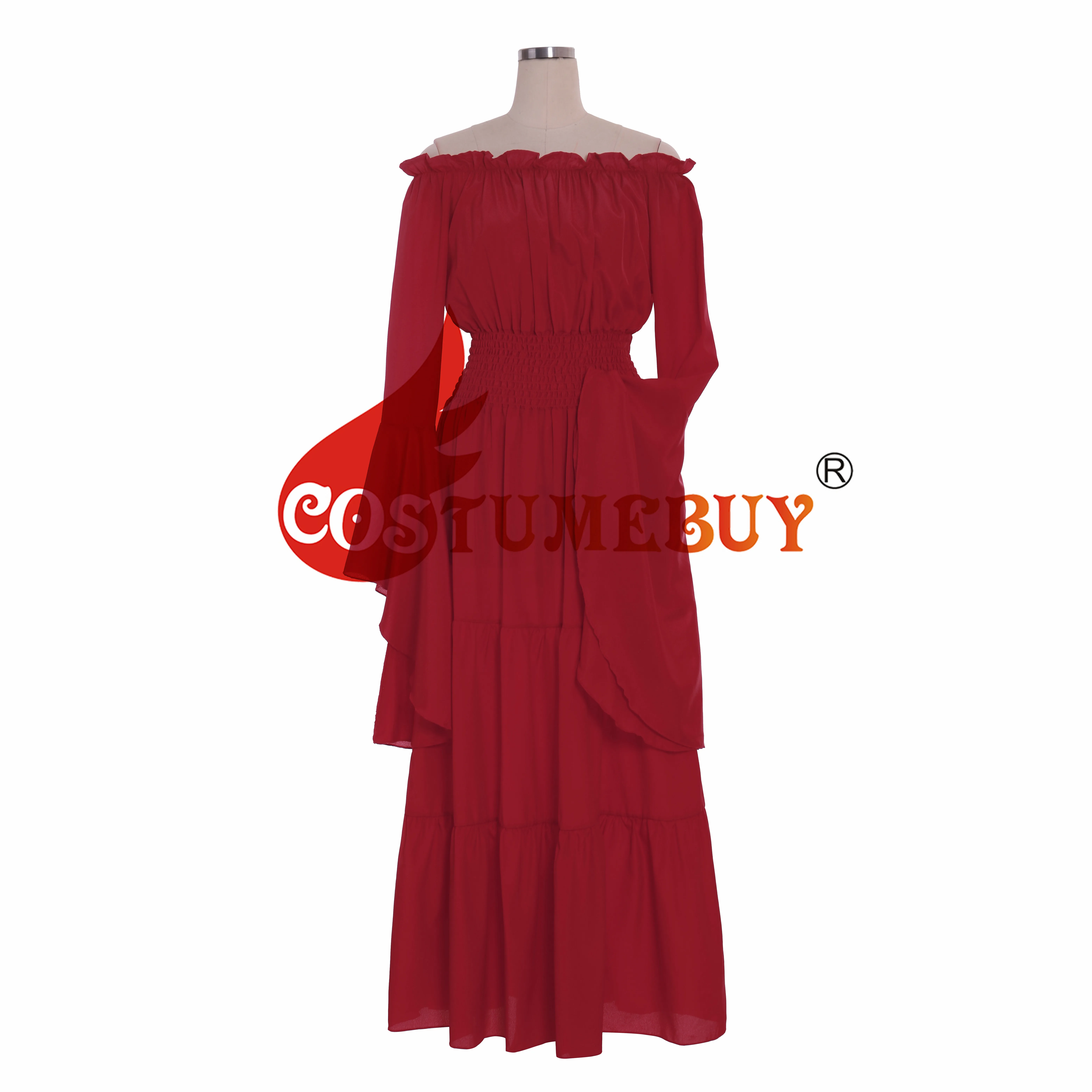 Женское платье с открытыми плечами Costumebuy вечернее в готическом стиле ренессанс